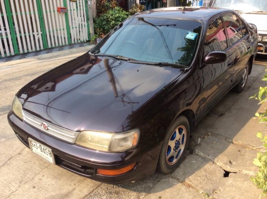 ขายครับ. TOYOTA. CORONA. 2.0 ตัวท๊อปสุด เกียรธรรมดา ไฟฟ้าทั้งคัน. ปรับข้างไฟฟ้า ไฟหน้าออโต้เปิดปิดเองเบาะพับได้ พวงมาลัยปรับขึ้นลงได้ พร้อมใช้ เครื่องดี เกียรดี. ภายในสวย แอรหนาว. ช่วงล่างได้สีเงามีเก็บบ้าง. พร้อมใช้ วิ่งไกล สบาย ราคาโคตรถูก 55000 กอล์ฟคร