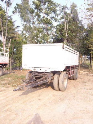 ขายด่วนลูกพ่วง 2 คานดั๊ม สภาพพร้อมใช้งาน เอกสารเล่มทะเบียนพร้อมโอน