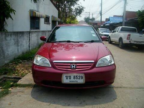 !!!! ขายด่วน รถเก๋งสวยๆพร้อมใช้ HONDA CIVIC DIMENTION. เครื่อง V-TEC. 1.7 CC