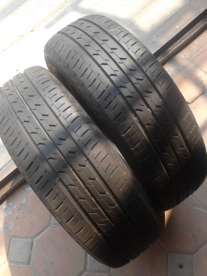 165/65R14 BRIDGESTONE ECOPIA EP150 ปี 2013 มี 2 เส้น  TEL.081-427-3941