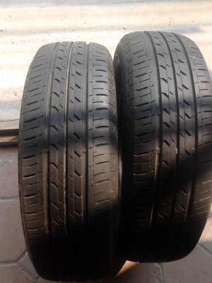 165/65R14 BRIDGESTONE ECOPIA EP150 ปี 2013 มี 2 เส้น  TEL.081-427-3941