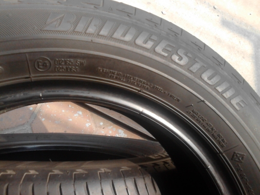 165/65R14 BRIDGESTONE ECOPIA EP150 ปี 2013 มี 2 เส้น  TEL.081-427-3941