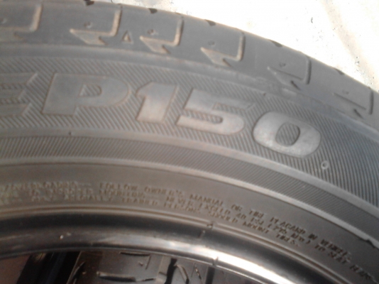 165/65R14 BRIDGESTONE ECOPIA EP150 ปี 2013 มี 2 เส้น  TEL.081-427-3941