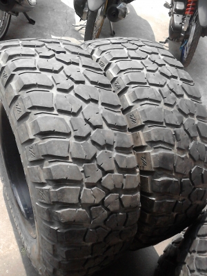 265/70R17 แม๊ก เบ้ดเล่ พร้อมยาง BF Goodrich  MUD -Terrain T/A  ชุด 4  ล้อ  ปี 2012  TEL.081-427-3941