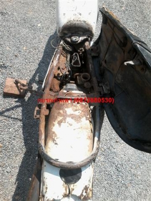 ขาย DT100 ไม่มีเอกสารออกใบซื้อขายรถจอดเครื่องไม่ติดกดสตาร์ลงแรงอัดยังดีโครงไม่ผุเหมาะกับนักปั้นหรือเอาไปทำอะไหล่