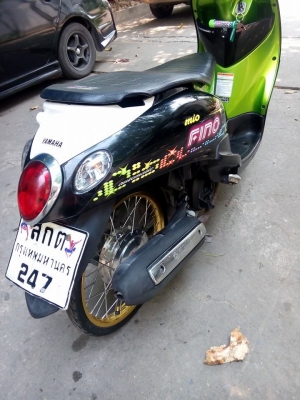 ขายถูกๆ fino ปี2553รถบ้านราคาประหยัด เล่มเอกสารครบ