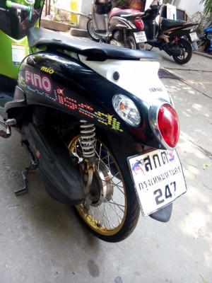 ขายถูกๆ fino ปี2553รถบ้านราคาประหยัด เล่มเอกสารครบ