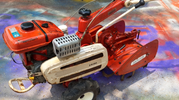 รถพรวนดิน รหัส K - 22 ปรับสภาพแล้วพร้อมใช้งาน