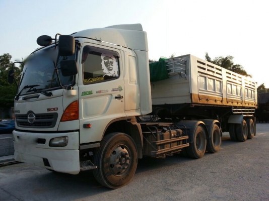 รถฮีโน่ 10 ล้อ หัวลาก FM1A  344 แรงม้า. ปี 54  ( * ขาย เฉพาะแม่. )   สนใจติดต่อ  081 - 6079515