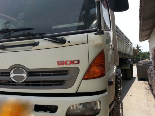 รถฮีโน่ 10 ล้อ หัวลาก FM1A  344 แรงม้า. ปี 54  ( * ขาย เฉพาะแม่. )   สนใจติดต่อ  081 - 6079515