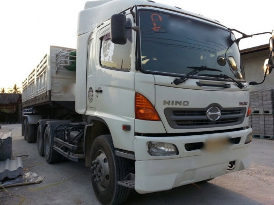 รถฮีโน่ 10 ล้อ หัวลาก FM1A  344 แรงม้า. ปี 54  ( * ขาย เฉพาะแม่. )   สนใจติดต่อ  081 - 6079515