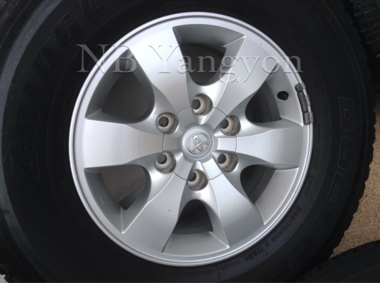 ล้อแม็ก Toyota Vigo Champ ขอบ 16 พร้อมยาง 265-70-16 ปี 13