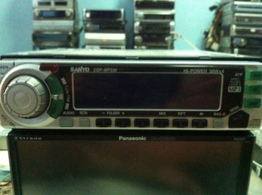 SANYO CDF-MP330 MP3 CD ปรีเอ้า 3 ชุด มือ2 ญี่ปุ่น