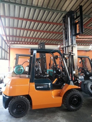 ขาย ฟอล์คลิฟต์ 3.5 ตัน  TOYOTA 7FG35 รถปี 2011 เก่าญี่ปุ่น