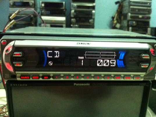 Sony CDX-F5500M MP3 CD FMคลื่นไทย 3ปรีเอ้า มือ2