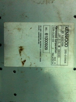 KENWOOD DPX-055MDS CD MD AUX กราฟฟิก ไม่มีปรีเอ้า มือ2 ญี่ปุ่น KENWOOD DPX-055MDS CD MD AUX กราฟฟิก ไม่มีปรีเอ้า มือ2 ญี่ปุ่น