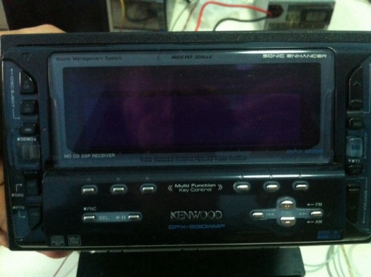 KENWOOD DPX-930WMP 24Bit MP3 CD AUX กราฟฟิกหน้าจอ สไลด์ไฟฟ้า 2ปรีเอ้า คุมกล่องCD มือ2 ญี่ปุ่น