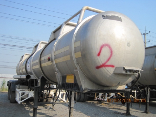 ขายด่วน หางเทเลอร์พ่วงแทงค์แสตนเลส มอเตอร์ โบเวอร์ รถโฟล์คลิฟท์