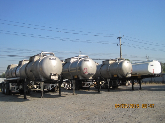 ขายด่วน หางเทเลอร์พ่วงแทงค์แสตนเลส มอเตอร์ โบเวอร์ รถโฟล์คลิฟท์