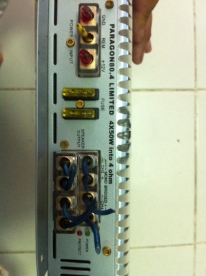 Power STATUS PARAGON80.4 4CH 4*50W AB มือ2 Power STATUS PARAGON80.4 4CH 4*50W AB มือ2