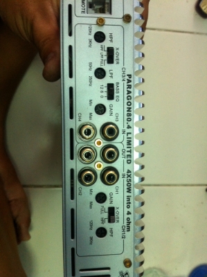Power STATUS PARAGON80.4 4CH 4*50W AB มือ2 Power STATUS PARAGON80.4 4CH 4*50W AB มือ2
