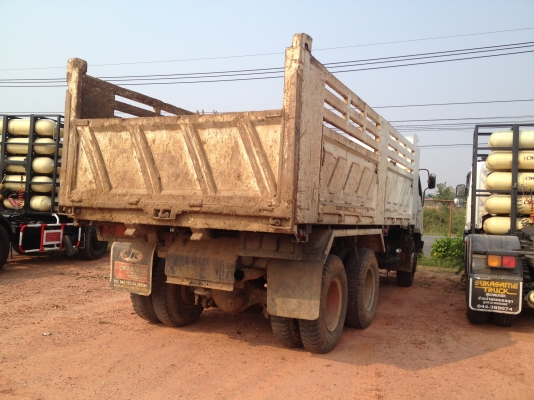 ขาย 10 ล้อ Fuso เครื่อง 6D16 260 แรงดั้มพ์ดินตามสภาพ พร้อมทะเบียน โทร 081-2659193