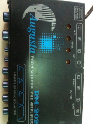 ปรี Augasta RM-202 4แบน USA มือ2 ปรี Augasta RM-202 4แบน USA มือ2