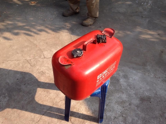 ขาย ถังน้ำมันเรือสำรอง 20 ลิตร เก่าญี่ปุ่น