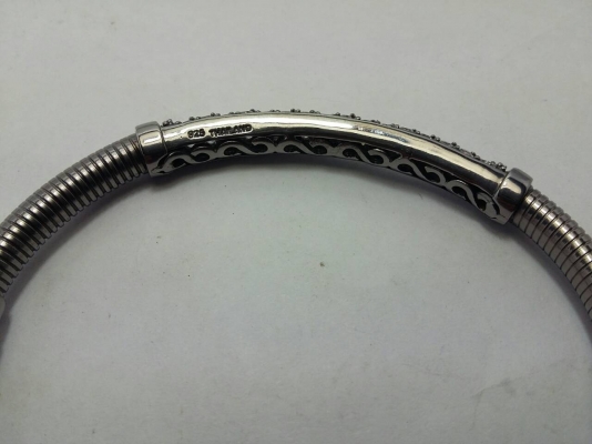 ข้อมือเงิน 925 โช๊คสปริง ข้อมือเงิน 925 โช๊คสปริง