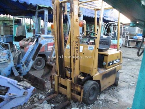 รถยก   KOMATSU    FG09-2   รหัสสินค้า : 13001541   หรือเพิ่มเติมไดที่ www.nihonmono.com