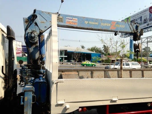 ขาย6ล้อ ติดเครนtanado ท้องV 3.6ตัน พร้อมใช้งาน สนใจสอบถามใด้