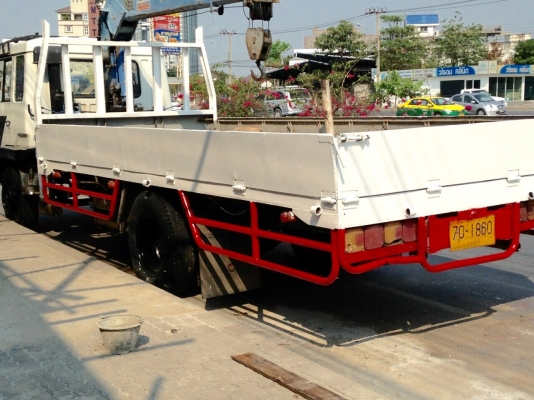 ขาย6ล้อ ติดเครนtanado ท้องV 3.6ตัน พร้อมใช้งาน สนใจสอบถามใด้