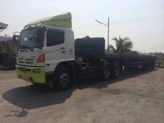 **2,000,000 บ.ต่อรอง///10ล้อหัวลากHINO MEGA-320** ขาย HINO MEGA 320 10ล้อหัวลากพร้อมหาง3เพลา MEGA FM2PKPA P11C-UB 320HP EURO2ปี2548 เครื่องเดิม เกียร์เดิม หัวเก๋งทำสี(เดิมสีเหลือง) เครื่องดี แน่น แรงดี เกียร์ดี ไม่หลุด ไม่หอน ช่วงล่างเดิม แน่น คัสซีสวย หั