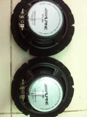 Alpine STL-16C 6.5นิ้ว 2ทาง 150W มือ2 ญี่ปุ่น
