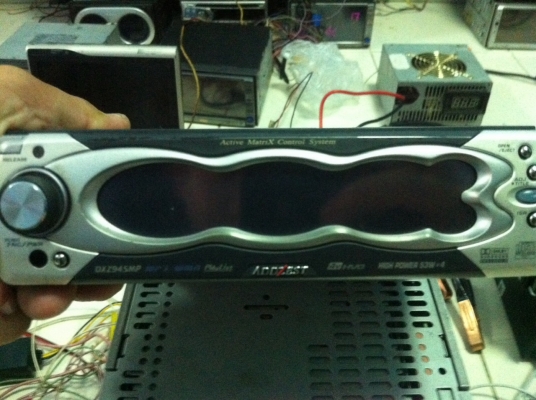 ADDZEST DXZ945MP 24Bit 4V MP3 CD สไลด์ไฟฟ้า กราฟฟิก ทัชสกรีน 3ปรีเอ้า AUX มือ2 ญี่ปุ่น