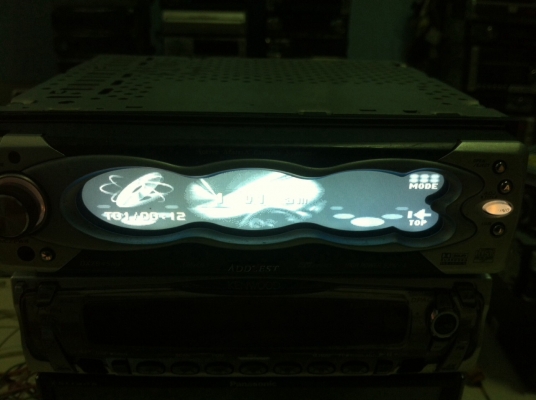 ADDZEST DXZ945MP 24Bit 4V MP3 CD สไลด์ไฟฟ้า กราฟฟิก ทัชสกรีน 3ปรีเอ้า AUX มือ2 ญี่ปุ่น