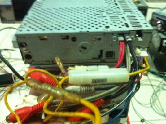 ADDZEST DXZ945MP 24Bit 4V MP3 CD สไลด์ไฟฟ้า กราฟฟิก ทัชสกรีน 3ปรีเอ้า AUX มือ2 ญี่ปุ่น