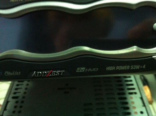 ADDZEST DXZ945MP 24Bit 4V MP3 CD สไลด์ไฟฟ้า กราฟฟิก ทัชสกรีน 3ปรีเอ้า AUX มือ2 ญี่ปุ่น