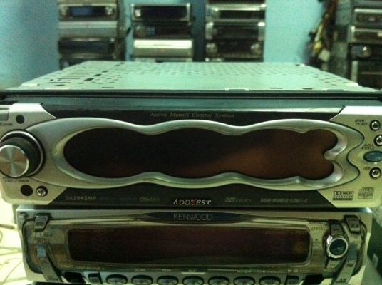 ADDZEST DXZ945MP 24Bit 4V MP3 CD สไลด์ไฟฟ้า กราฟฟิก ทัชสกรีน 3ปรีเอ้า AUX มือ2 ญี่ปุ่น