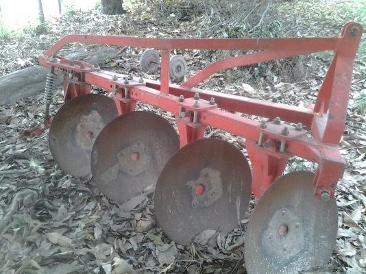 ขายตามสภาพพาน4LCSใบ22นิ้วตามสภาพติดรถไถคูโบต้า34แรง