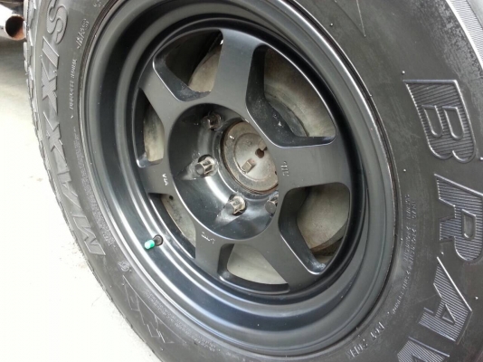 ขายหรือแลก ล้อ TE37 พร้อมยาง AT  ใหม่เอี่ยม
