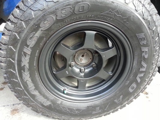 ขายหรือแลก ล้อ TE37 พร้อมยาง AT  ใหม่เอี่ยม