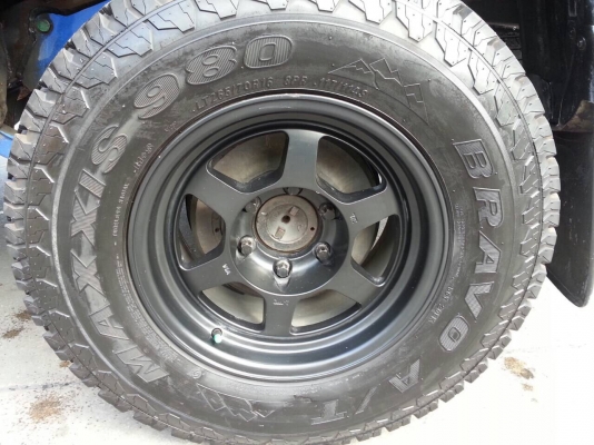 ขายหรือแลก ล้อ TE37 พร้อมยาง AT  ใหม่เอี่ยม