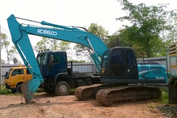 ขายแบคโฮ KOBELCO SK200-8 YN11 สภาพสวยเต็มทุกอย่าง แอร์เย็น เอกสารเล่มทะเบียนพร้อม ราคาต่อรองได้