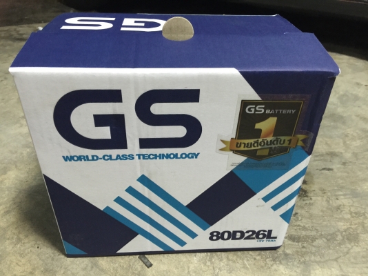 แบตgs80d26L