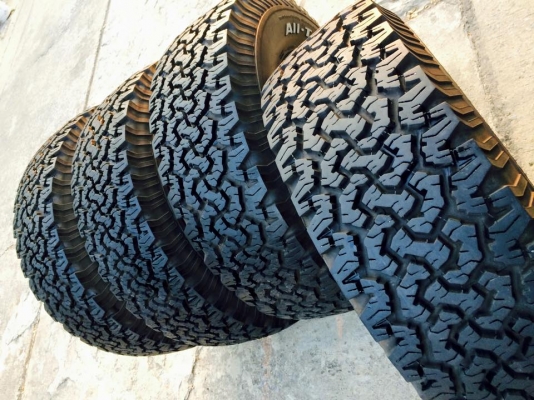 ขายยาง BF Goodrich All-terrain 265 75 r16 ปี13 หนวดติดตุ่ม