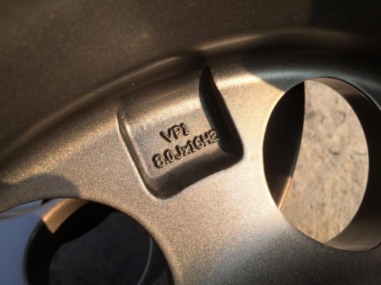 ขายแม็ก PIAA select ขอบ 16x8 ET-5 มือ2 สวยปิ๊ง