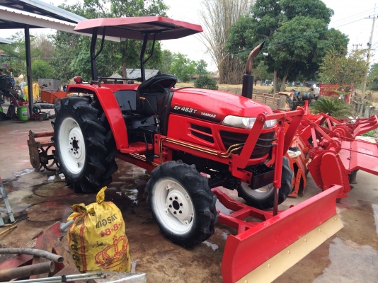 ขายรถไถยันม่าร์ 45แรง พร้อมใบดัน-โรตารี่ มีเล่มทะเบียน