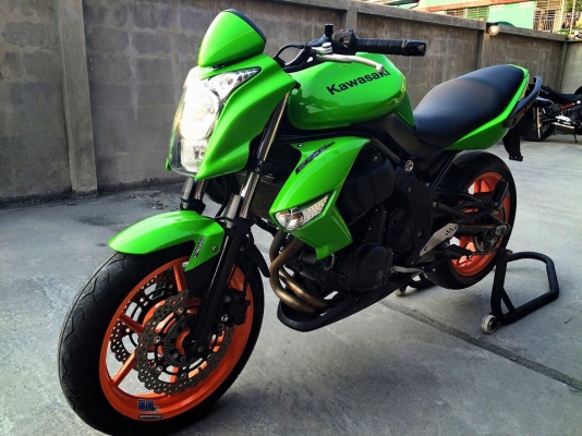 ER6N 650ABS ปี2009 รถมือเดียววิ่ง12xxx รถสวย ทุกระบบปกติ ขาย 139000