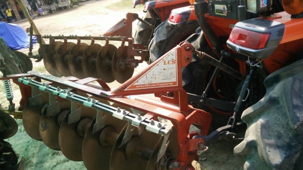 คูโบต้าL3608รุ่น2เพลาบากพร้อมโรตารีและผานพร้อมเล่มทะเบียน255000